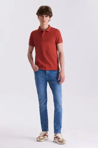 Корица Slim Fit Поло футболка - JAKAMEN (1)