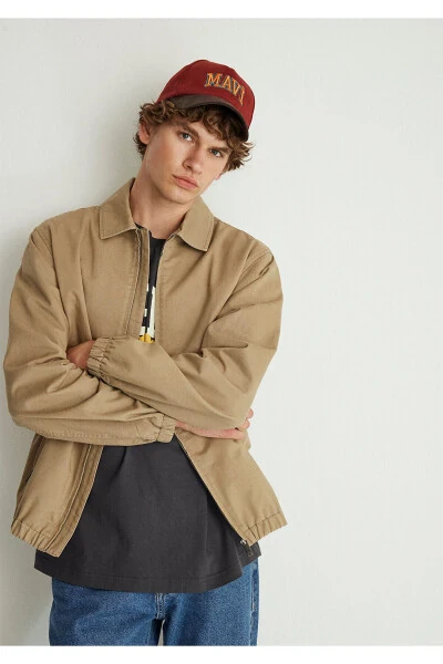 Коричневый пиджак Slim Fit - MAVI (1)