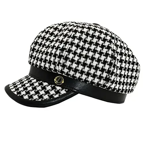 KORIXINE Ayollar gazeta sotuvchisi kepkasi Frantsuz moda shlyapalari Yozgi taksichi novvoy bola shlyapasi Kuzgi beret kepkasi - 2