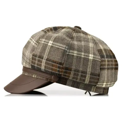 KORIXINE Ayollar Yangiliklari Kepkasi Fransuz Modasi Yozgi shlyapalar Kuz uchun Cabbie Baker Boy shlyapasi Beret Kepkasi - 2