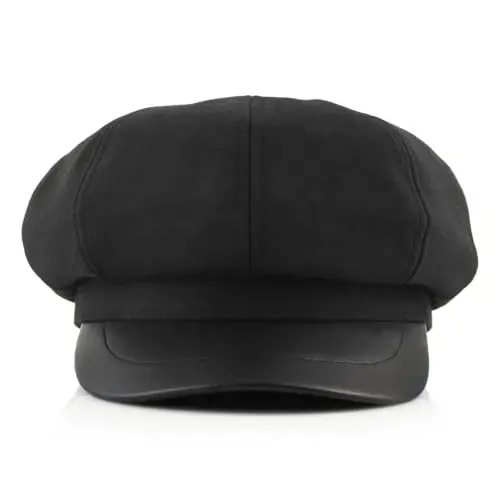 KORIXINE Kadın Newsboy Şapka Fransız Moda Şapkalar Yazlık Şoför Şapkası Sonbahar Bere Şapka 