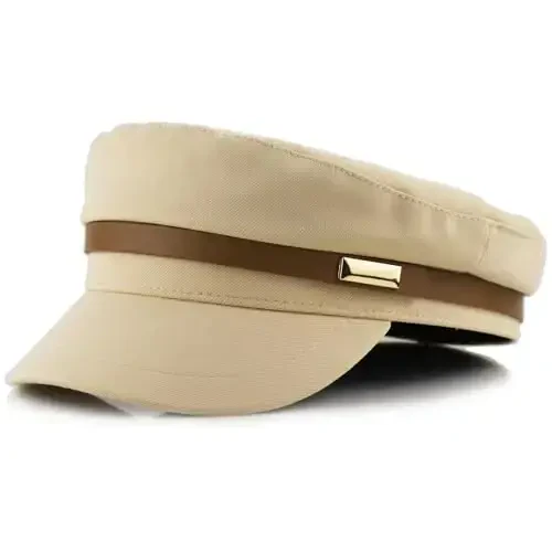 KORIXINE Womens Newsboy Cap French Fashion Hats Summer Cabbie Baker Boy Hat for Fall Beret Cap - 1