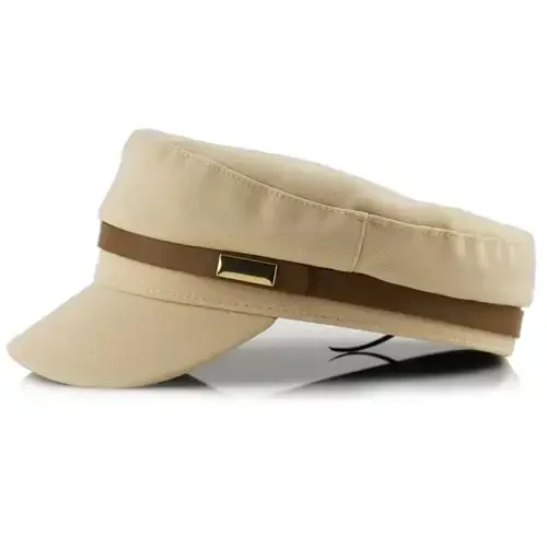 KORIXINE Womens Newsboy Cap French Fashion Hats Summer Cabbie Baker Boy Hat for Fall Beret Cap - 2