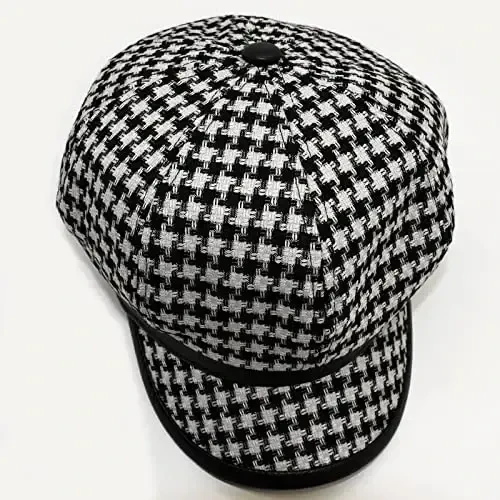 KORIXINE Womens Newsboy Cap French Fashion Hats Summer Cabbie Baker Boy Hat for Fall Beret Cap - 7