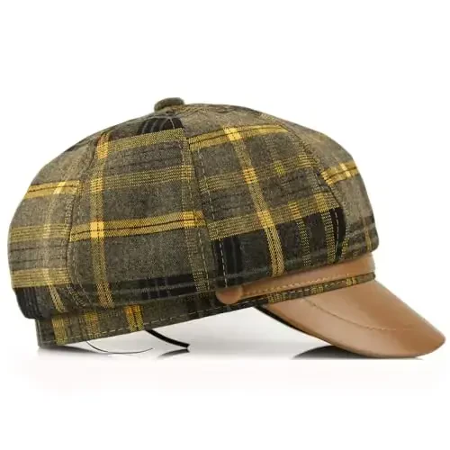 KORIXINE Womens Newsboy Cap French Fashion Hats Summer Cabbie Baker Boy Hat for Fall Beret Cap - 3