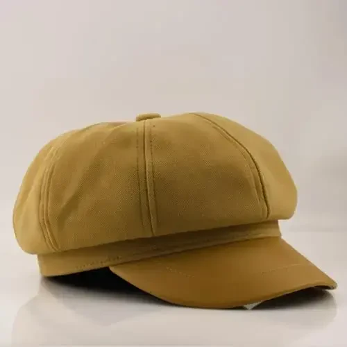 KORIXINE Womens Newsboy Cap French Fashion Hats Summer Cabbie Baker Boy Hat for Fall Beret Cap - 3