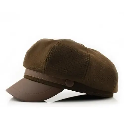 KORIXINE Женская кепка газетчика Французские модные шляпы Летняя кепка Cabbie Baker Boy Hat для осенней беретки - 2