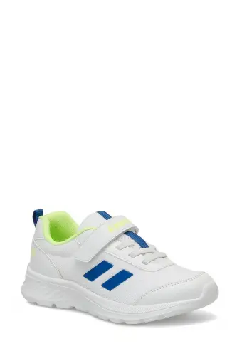 Korper II FX White-Sax-D.Green Boys' Sneaker-White 