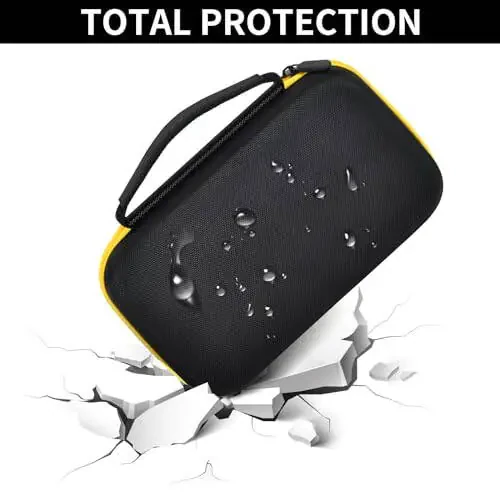 Корпус совместимый с пусковым устройством на 1600 пиковых ампер DeWalt DXAELJ16, портативным бустером аккумулятора, карманным держателем для хранения пускового устройства, USB-станции питания (только ящик) черный - 5