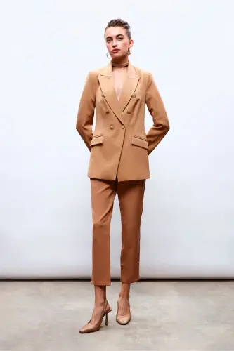 Korsaj Tafsilotli Shim - CAMEL-CAMEL - 3