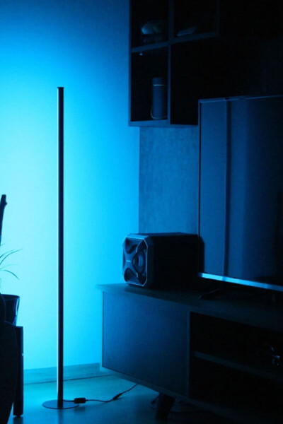 Köşe Dekoratif Lambader -led Lamba Işık Sistemi - Full Rgb 256 Renk - 2