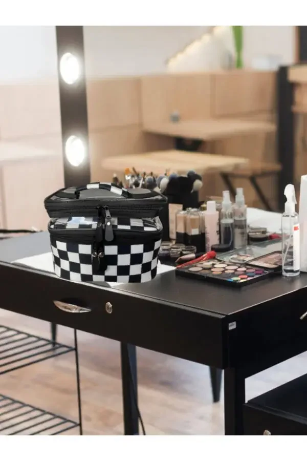 Косметичка для путешествий Женская косметичка для ухода Более стильная Более элегантная Более прочная Косметичка Новый продукт - 4