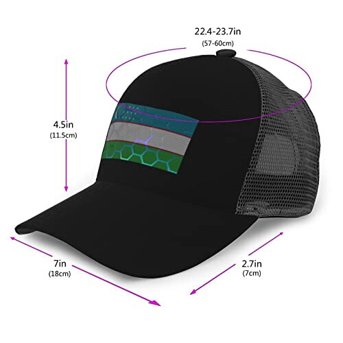 KOSPOGO Flag of Uzbekistan Baseball Cap for Men Women Breathable Mesh Back Baseball Caps Adjustable Casual Outdoor Hat Trucker Hats Dad Cap - 5