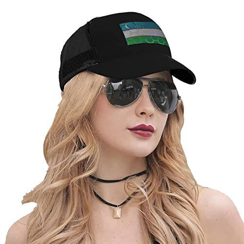 KOSPOGO Flag of Uzbekistan Baseball Cap for Men Women Breathable Mesh Back Baseball Caps Adjustable Casual Outdoor Hat Trucker Hats Dad Cap - 7