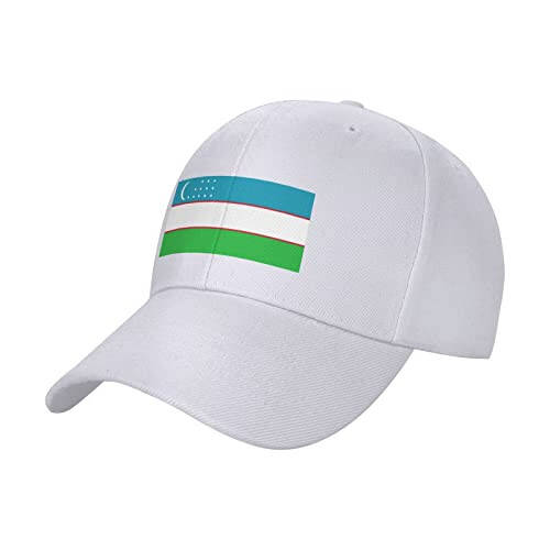 KOSPOGO Flag of Uzbekistan Baseball Cap for Men Women Hat Adjustable Truck Driver Baseball Caps Dad Hats - 2