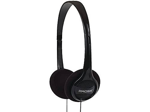 Koss KPH7 Lightweight Portable Headphone, Black - 1