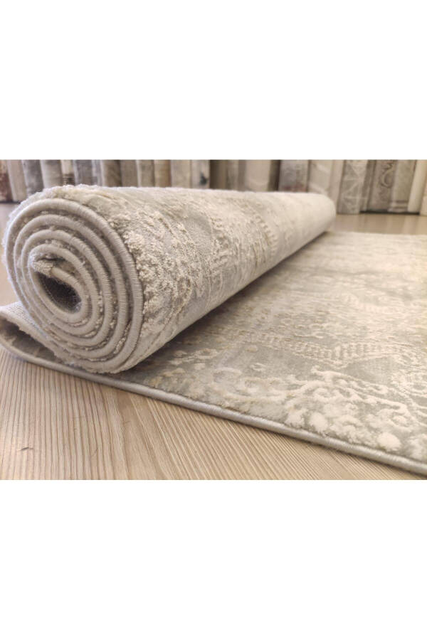 Ковер Artemis 05858A Золотой Серый Современный Античный Узор - 2