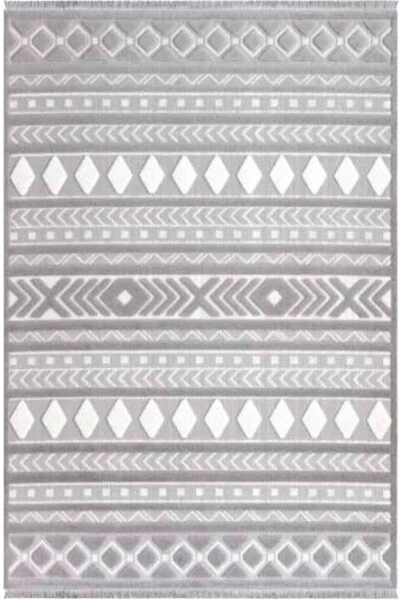 Ковёр из шёлкового челнока Коллекция Almond Мягкий ковер Килим Гостиная Кухня Коридор Дорожка Машинный ковёр - Modazone (1)