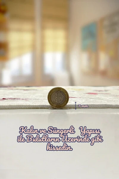 Коврик для гостиной, моющийся в стиральной машине, с нескользящим основанием - 10