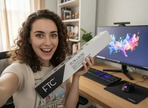 Коврик для стола FTC из искусственной кожи, подкладка из фланнелета, не скользящая, прошитая, коврик для мыши и письма - 31,5 дюйма х 15,75 дюйма, бирюзовый - 11