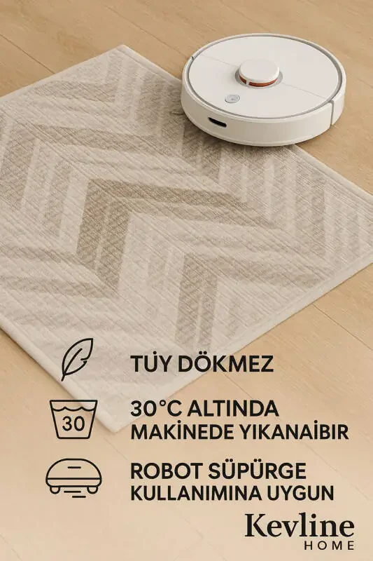 Коврик-дорожка M Teks Home из пушистого плюша - 3