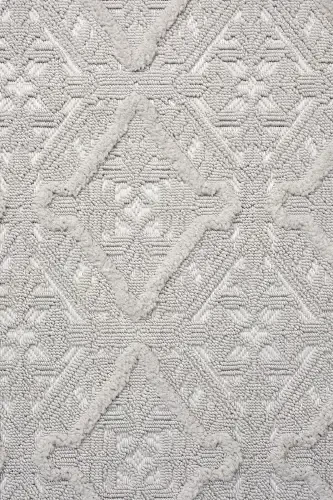 Коврик из кремовой ткани, моющийся, для прихожей, гостиной, зала, кухни - 7