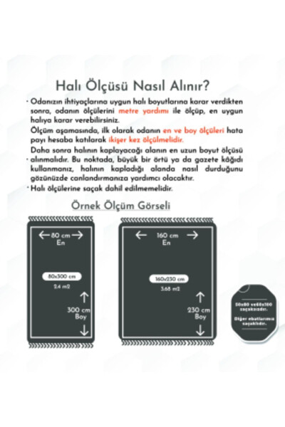 Halı Olivia Yıkanabilir Dijital Baskılı Kaymaz Tabanlı Halı Saçaksız - 5