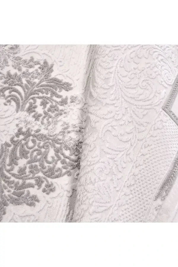 Ковровая дорожка Galaxy Collection 13554 из бамбукового вискона и акрила для гостиной - 2