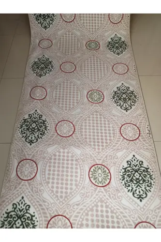 Ковровые дорожки кремовые с капельками, противоскользящая моющаяся основа, для все сезонов, для гостиной, ванной, балкона, молодежной комнаты - 2