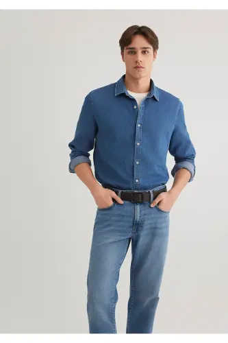 Ko'ylak Slim Fit / Tor Kesim 0211423-18790 - 1