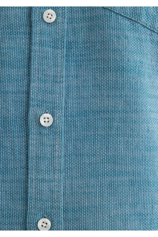 Ko'ylak Slim Fit / Tor Kiyim 0211383-70735-Ko'k - 8