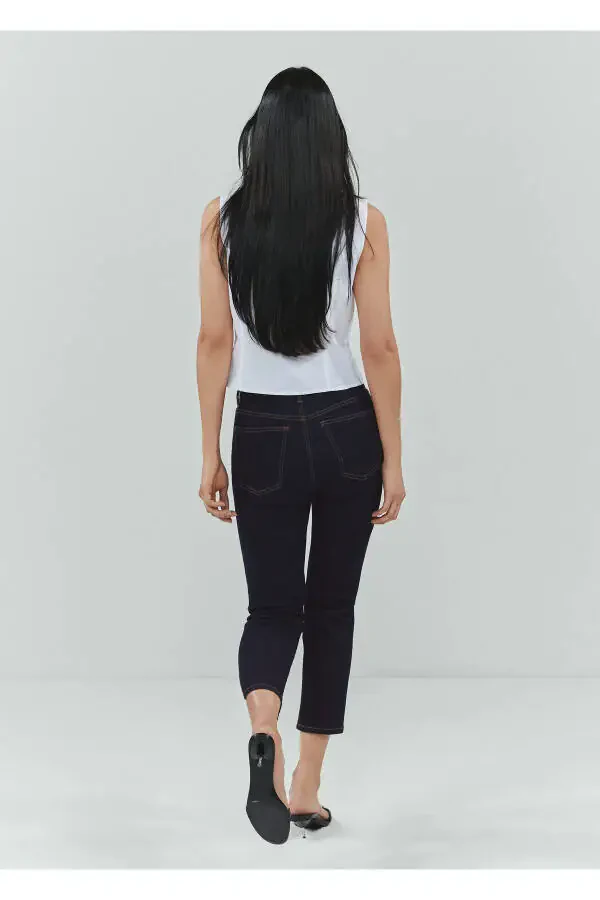 Koyu Denim Kadın Jeans 67073695 - 2