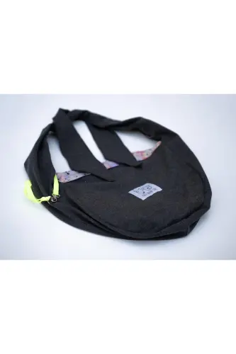 Koyu Gri Köpek Taşıma Çantası (Pet Sling – Ana Kucağı)-KOYU GRİ - 6