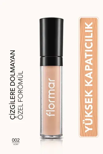Koyu Halka Önlemeye Yardımcı Kapatıcı-perfect Coverage Liquid Concealer-002 Ivory-8690604044894 - 002 IVORY 