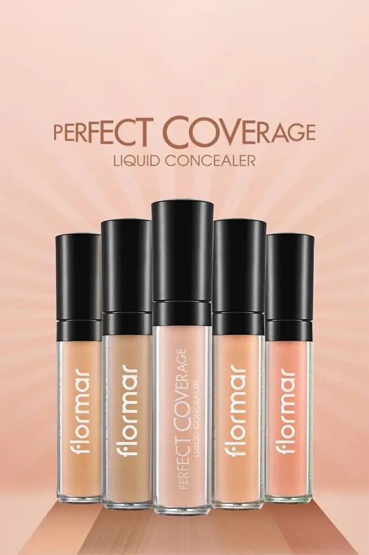 Koyu Halka Önlemeye Yardımcı Kapatıcı-perfect Coverage Liquid Concealer-002 Ivory-8690604044894 - 002 IVORY - 5