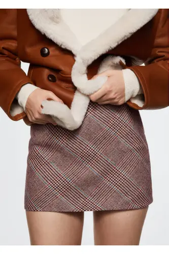 Koyu Kizil Kadın Yetişkin Etek 37067764-Koyu Kizil - 4