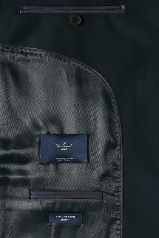 Koyu Lacivert Erkek Ceket 37044772-Dark Navy - 10