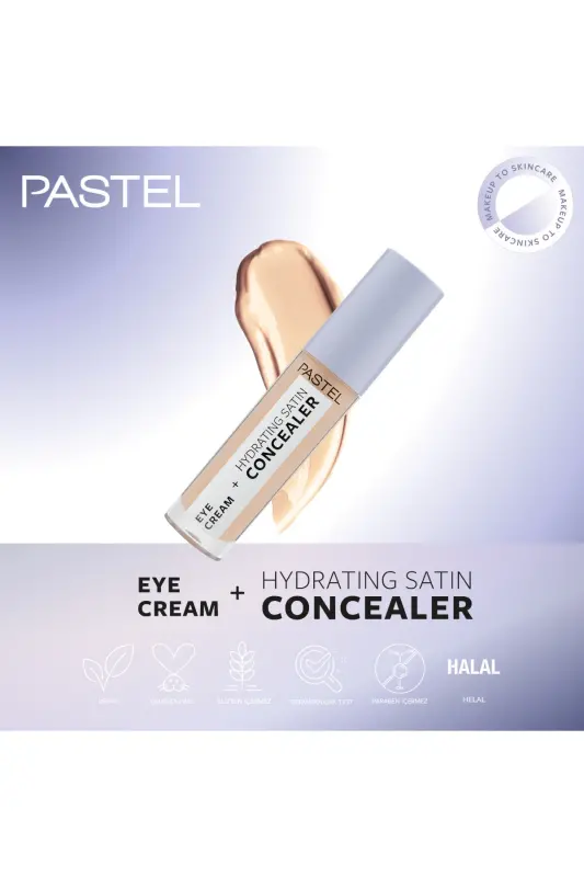 Ko'z kremi Namlantirish Satin Concealer - Ko'z osti konselyer 62 Fil suyagi - 9