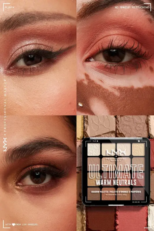 Ko'z soyalari palitrasi - Ultimate Shadow Pallette Issiq Neytrallar 800897017644 - 5