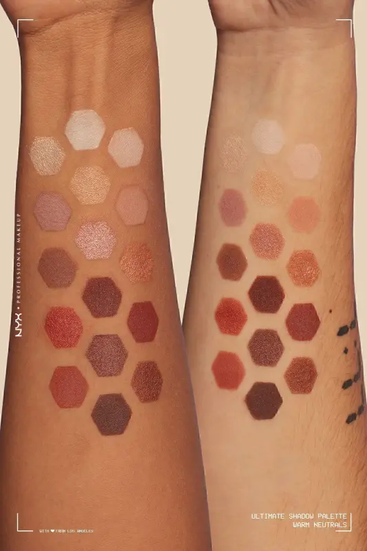 Ko'z soyalari palitrasi - Ultimate Shadow Pallette Issiq Neytrallar 800897017644 - 6