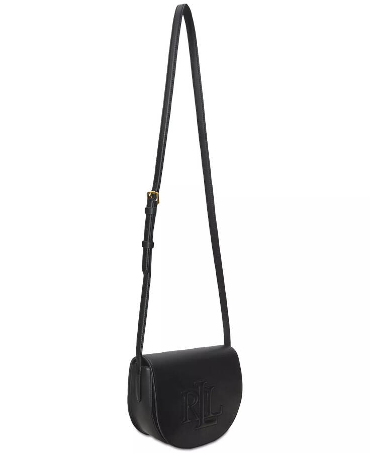 Кожаная средняя сумка Witley Crossbody Черная - 2