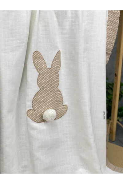 Кўп функцияли муслин адёл, чақалоқ учун пелена, икки қатламли, 80x100 см. - 3