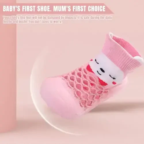 Kqwfsiu Baby Paypoq Poyafzal O'g'il Bolalar Qizlar Birinchi Yurish Poyafzallari Sirpanmaydigan Yengil Chaqaaloq Go'dak Ichki Tashqi - 4