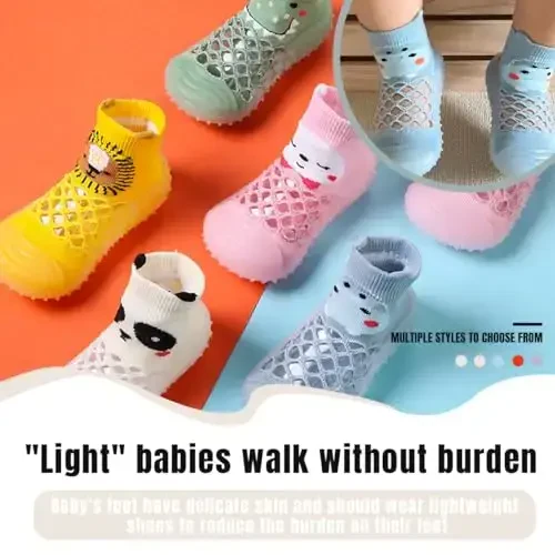 Kqwfsiu Baby Sock Shoes Boys Girls First Walking Shoes Non Slip Lightweight Toddler Infant Indoor Outdoor - 5