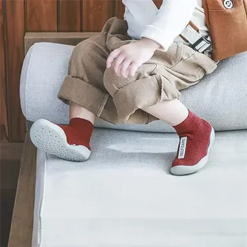 Kqwfsiu Baby Sock Shoes Boys Girls First Walking Shoes Non Slip Lightweight Toddler Infant Indoor Outdoor - 5