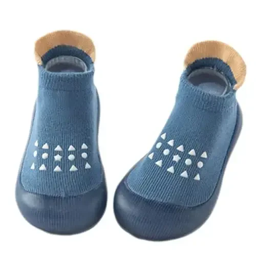 Kqwfsiu Baby Sock Shoes Boys Girls First Walking Shoes Non Slip Lightweight Toddler Infant Indoor Outdoor - 1