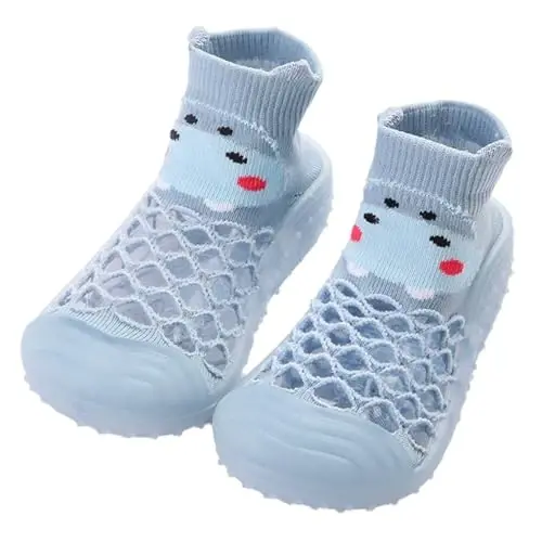 Kqwfsiu Baby Sock Shoes Boys Girls First Walking Shoes Non Slip Lightweight Toddler Infant Indoor Outdoor - 1
