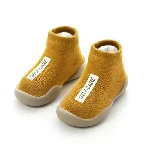 Kqwfsiu Baby Sock Shoes Boys Girls First Walking Shoes Non Slip Lightweight Toddler Infant Indoor Outdoor 