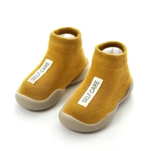 Kqwfsiu Baby Sock Shoes Boys Girls First Walking Shoes Non Slip Lightweight Toddler Infant Indoor Outdoor - 1