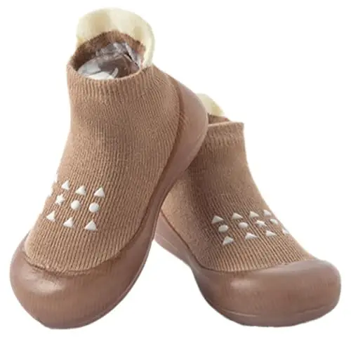 Kqwfsiu Baby Sock Shoes Boys Girls First Walking Shoes Non Slip Lightweight Toddler Infant Indoor Outdoor - 1